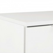 vidaXL Příborník bílý s vysokým leskem 71 x 35 x 76 cm dřevotříska