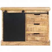vidaXL Příborník 80 x 30 x 60 cm masivní mangovníkové dřevo