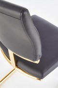Jídelní židle K296 černá Halmar