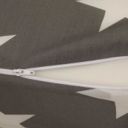 vidaXL Trojdílná skládací pěnová matrace 190 x 70 x 9 cm šedá