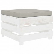 vidaXL 5dílná sedací souprava z palet s taupe poduškami dřevo