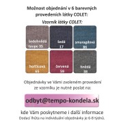 FERATA  POSTEL KOMFORT 160x200 LATKA COLET 04 SIVA