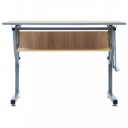 vidaXL Studentský kreslící stůl dub 110 x 60 x 87 cm MDF