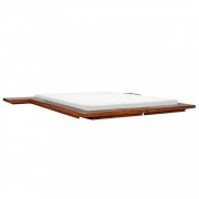vidaXL Rám postele japonský futonový styl masivní dřevo 180 x 200 cm