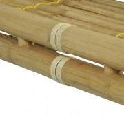 vidaXL Rám postele bambus 140 x 200 cm