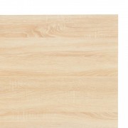 vidaXL PC stůl černý a dubový odstín 120 x 60 x 73 cm