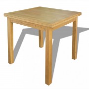vidaXL Rozkládací stůl dub 170x85x75 cm