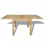 vidaXL Rozkládací stůl dub 170x85x75 cm