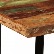 vida XL Barový stůl z masivního recyklovaného dřeva 120 x 60 x 107 cm