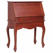 vidaXL Sekretář hnědý 78 x 42 x 103 cm masivní mahagonové dřevo