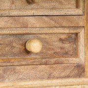 vidaXL Psací stůl 115 x 45 x 75 cm masivní mangovníkové dřevo