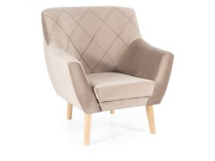 Křeslo KIER 1 VELVET buk