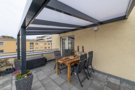 Zastřešení terasy bytu POLLARD