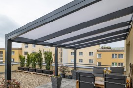 Hliníková pergola POLLARD s polykarbonátem