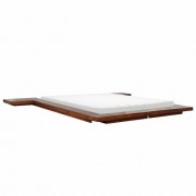 vidaXL Rám postele japonský futonový styl masivní dřevo 140 x 200 cm