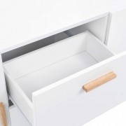 vidaXL Příborník bílý 140 x 40 x 70 cm MDF