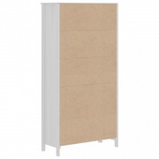 vidaXL Komoda Hill Range bílá 85 x 37 x 170,5 cm masivní borové dřevo