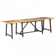 vidaXL Rozkládací jídelní stůl 280 x 80 x 75 cm masivní mangovník