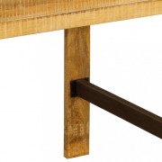 vidaXL Rám postele masivní mangovníkové dřevo 180 x 200 cm