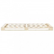 vidaXL Rám postele z palet masivní borovice 140 x 200 cm