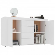 vidaXL Příborník bílý 120 x 36 x 69 cm dřevotříska