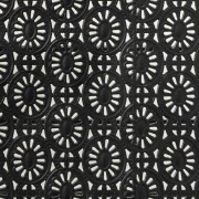 vidaXL Skládací konferenční stolek vintage kovový černý 100x50x45 cm