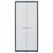 vidaXL Zahradní úložná skříň XL 78 x 46 x 175 cm plastová