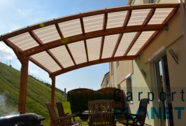 WOODY ARC dřevěná pergola