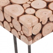 vidaXL Konferenční stolek pravé jedlové dřevo 120,5 x 60,5 x 35 cm