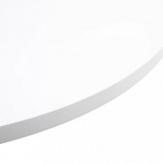 vidaXL Barový stůl bílý Ø 60 cm MDF