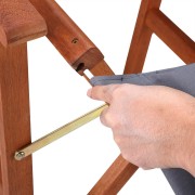 Režisérské zahradní křeslo Dekorhome
