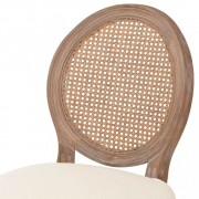 vidaXL Barové židle 2 ks bílé lněné