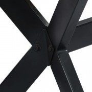 vidaXL Jídelní stůl 160 x 80 x 75 cm masivní sheeshamové dřevo