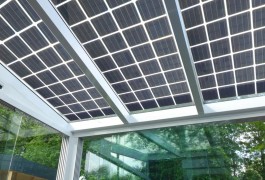 Hliníková solární pergola SOLAR ENERGO s FVE - ostrovní