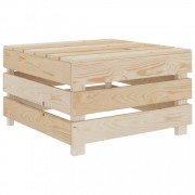 vidaXL Zahradní stolky z palet 2 ks dřevo
