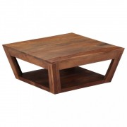 vidaXL Konferenční stolek 70 x 70 x 28 cm masivní sheesham