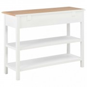 vidaXL Příborník bílý 110 x 35 x 80 cm MDF