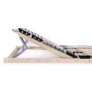 vidaXL Lamelové rošty do postele 2 ks 42 lamel 7 zón 80 x 200 cm