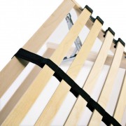 vidaXL Lamelové rošty do postele 2 ks 28 lamel 7 zón 90 x 200 cm