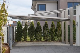 Hliníkový přístřešek na terasu Sankyo KWC DOUBLE