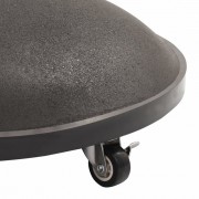 vidaXL Stojan na slunečník černý betonový kulatý 25 kg