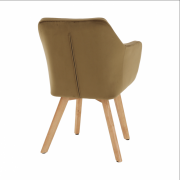 ZERON KR. YK-5004-2 HNEDO-ZLATA LATKA+DUB VELVET 7