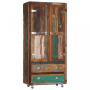 vidaXL Komoda 89 x 42 x 183 cm masivní recyklované dřevo