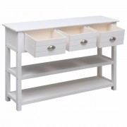 vidaXL Příborník bílý 115 x 30 x 76 cm dřevo