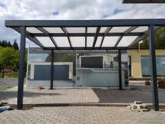 Hliníkový přístřešek MILANO samostatně stojící