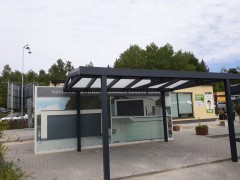 Hliníkový přístřešek MILANO samostatně stojící
