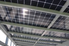 Hliníkový solární přístřešek SOLAR ENERGO2 s FVE - napojeno