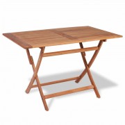 vidaXL Zahradní nábytek jídelní set 5 kusů teak
