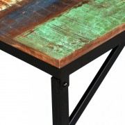 vidaXL Lavice z masivního recyklovaného dřeva 160 x 35 x 45 cm