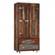 vidaXL Komoda 89 x 42 x 183 cm masivní recyklované dřevo